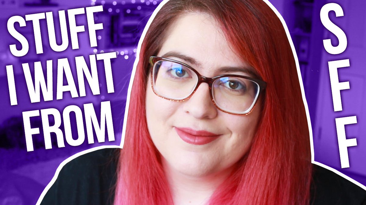 ClaireRousseau's tweet photo. New video: Time for the final booktubeSFF babbles topic, things I'd want to steal from SFF! @booktubesff 
https://t.co/X1exxYk2Xo https://t.co/JFRYXe6HZL