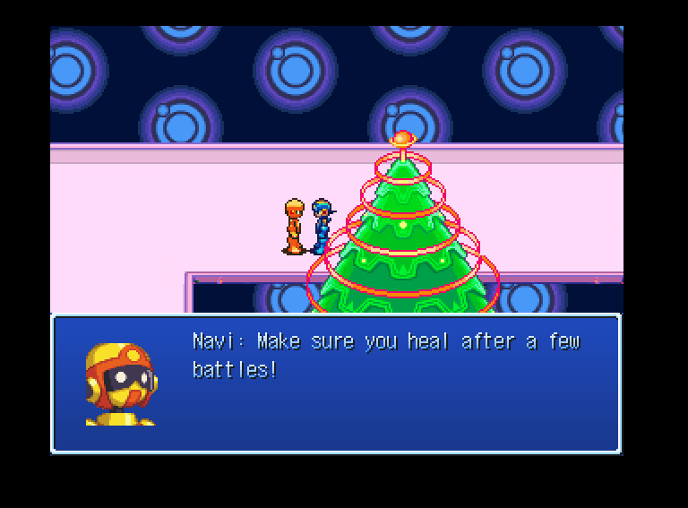 NeuroSlasher's tweet photo. @ReishusNakagawa @kwandrus @alligatorsky__ @necropocene @AugustaPlays @circuass @virtualon_ #RPGMaker2020  I agree that there is a lot of polish in this game, from the dialogue using terminology like "deleted" instead of "defeated," the abundance of different sounds and animations, and even the advice given by the robots! https://t.co/aBAWfpRako