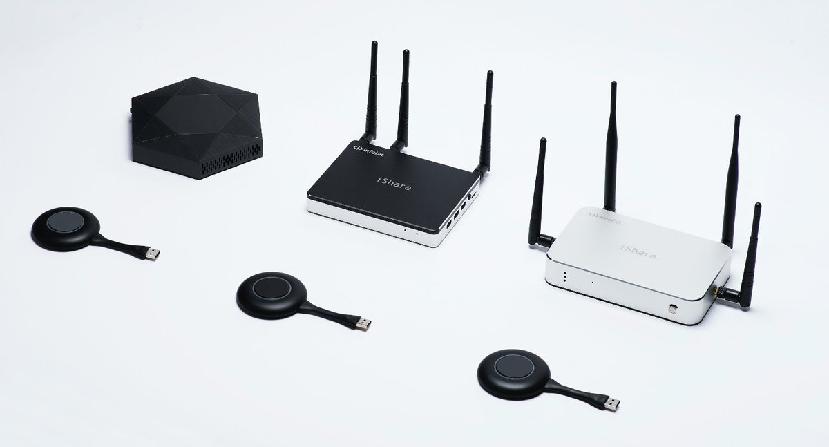 infobitav's tweet photo. infobit iShare wireless presentation system, 1080p Full HD capture, 4K display, BYOD and plug &amp; play. #infobit #ishare #wirelesspresentationsystems #meetingrooms #avtweeps #byod #conference https://t.co/CEfPNqoJgc https://t.co/GrTSyglE0R