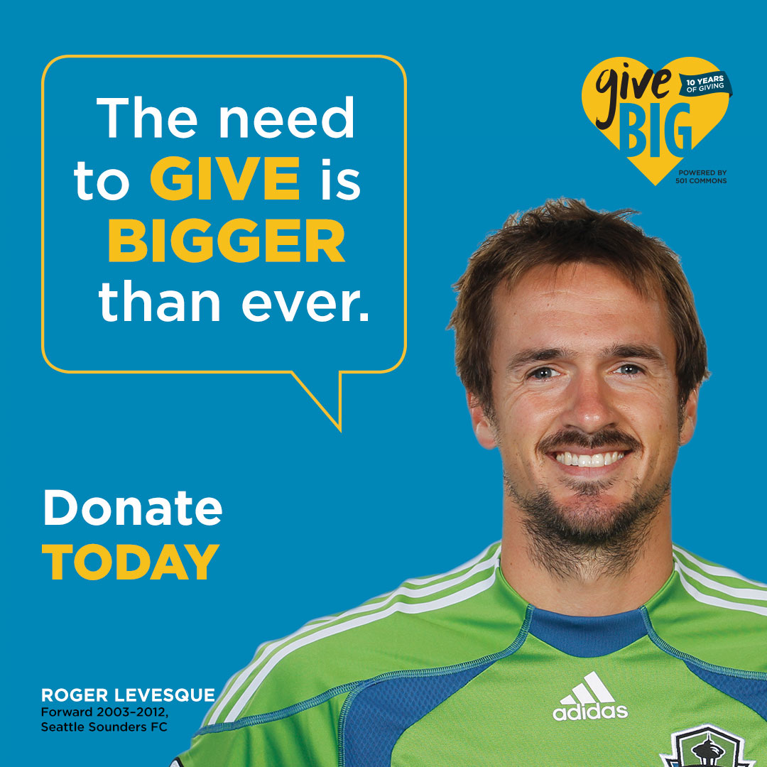 When you give to <a href="/RaveFound/">RAVE Foundation</a>, you help deliver food, online educational resources and soccer balls to families in underserved communities kids who need it most. 

There’s never been a more important time to #GiveBIG! 🤗💚
 DONATE ➡️ givebigwa.org/ravefoundation