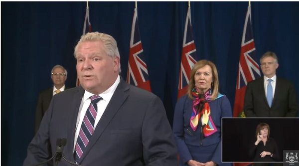 GlobalKoreanPos's tweet photo. The Ontario extends the emergency orders until May 19 and they opened some businesses . https://t.co/Eh4lKqJRQC