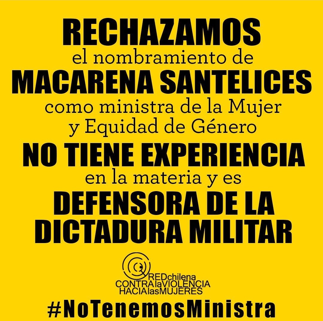DamaryP's tweet photo. #NoTenemosMinistra
El Ministerio de la Mujer y Equidad de Género no es juego!!! #Fuerasantelices ya!!! https://t.co/Env8GNC8tJ