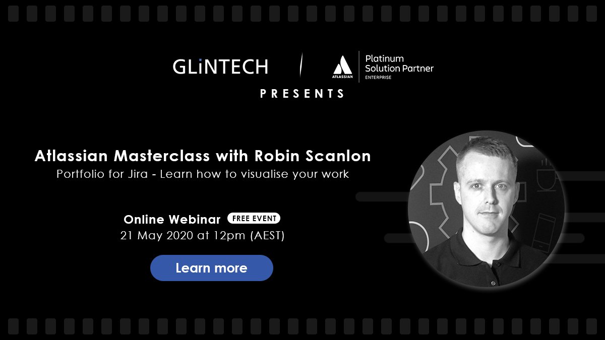 GLiNTECH's tweet photo. Portfolio for Jira - soon to be known as Advanced Roadmaps - has undergone some significant changes of late. Make sure you're up to date with this webinar #agile #jira #atlassian  https://t.co/pVxM5ycfPc https://t.co/5SD0k0zPVh