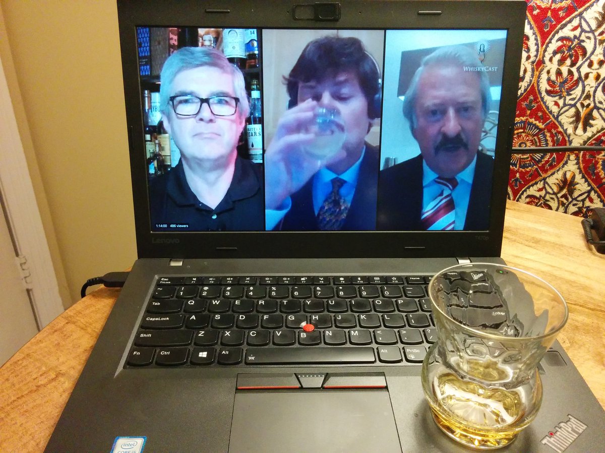 gooddrams's tweet image. Shared a dram of @TheGlenmorangie Nectar D'or today with its master blender, Dr. Bill Lumsden and with Richard Paterson of @whyteandmackay - thanks @whiskycast !