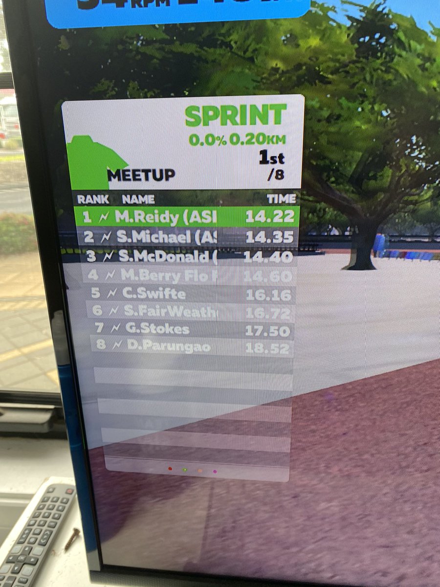 Wellbeing_au's tweet photo. Great turn up today for our regular @WeAreInvictus @aussieinvictus @UniversitySA #invictuspathways ASP AUS @GoZwift ride #downunder with some international guests joining from the @USMilitaryES https://t.co/HAYWgpqBOh