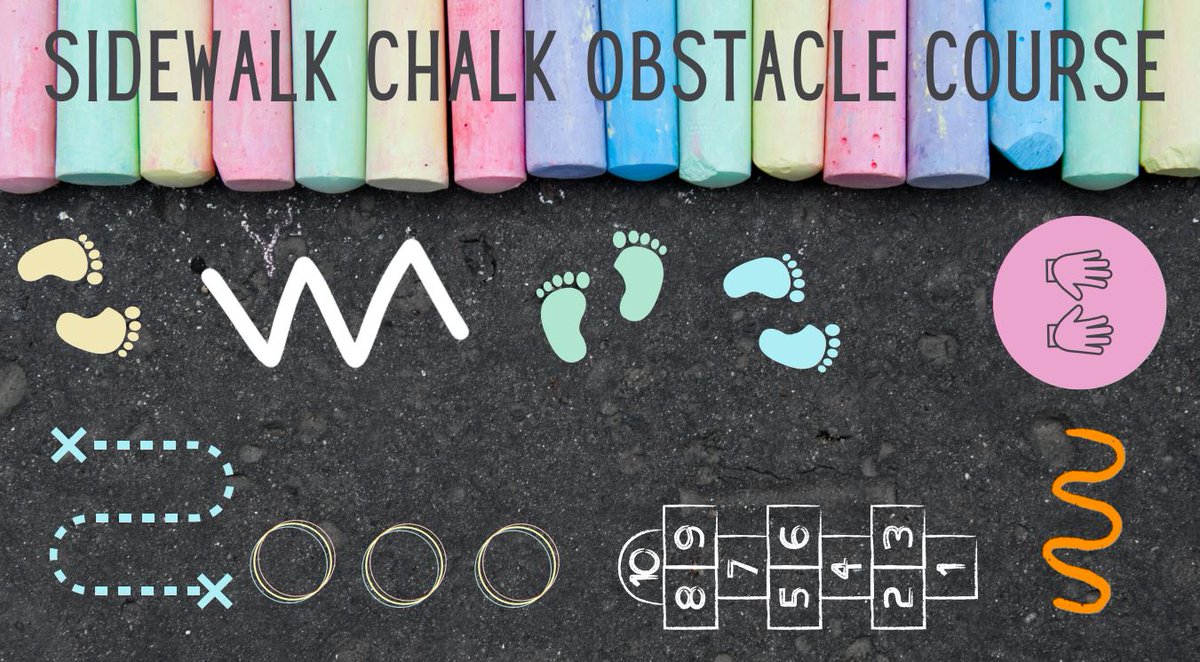 There is beautiful weather in the forecast for the next few days (finally!!), create your own chalk obstacle course and send me a picture/video of your creation! 🌞🌞🌞

sites.google.com/nlesd.ca/admir…

<a href="/AdmiralsAcad_NL/">Admiral’s Academy Navigators 🏳️‍🌈</a>
