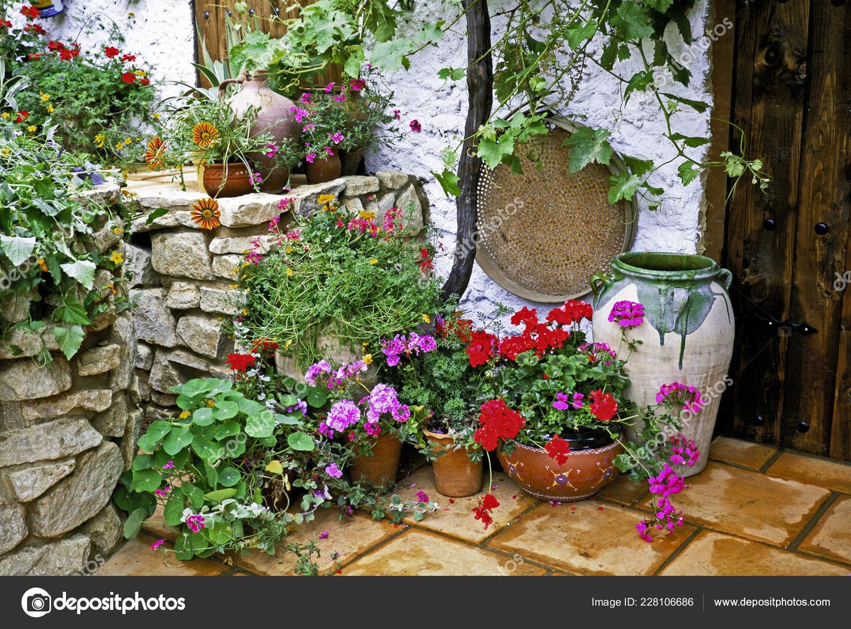 teamhaig's tweet photo. Ideas for Flower Pots on your Patio. https://t.co/n0nqoGiS0z