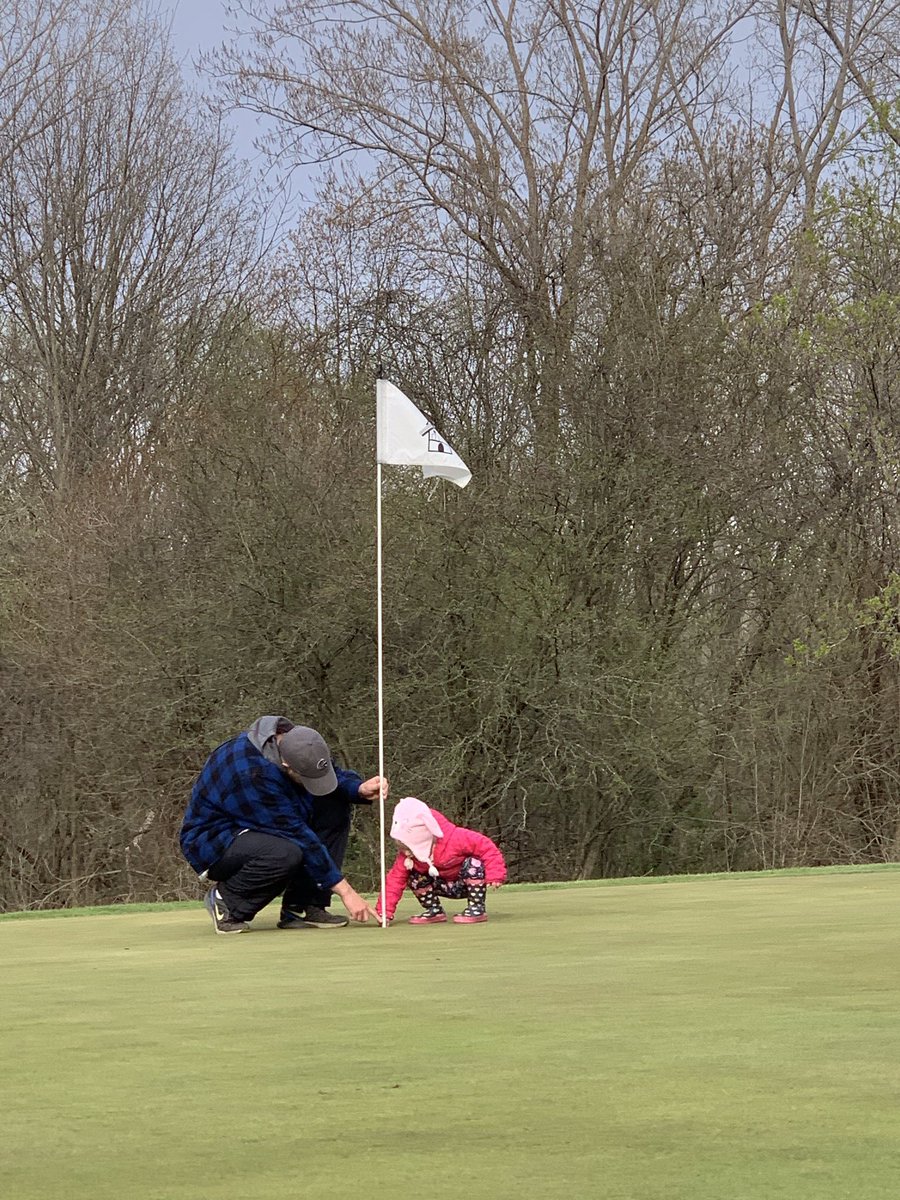 Working on our overhand throw. Throwing rocks in the creek at the golf course.