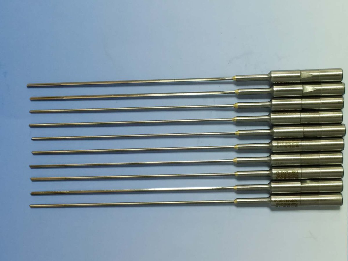 jamin_ming's tweet image. #pelletdie  solid carbide gun drill bits , diameter 1--4mm , very suitable for ring die hole drilling.