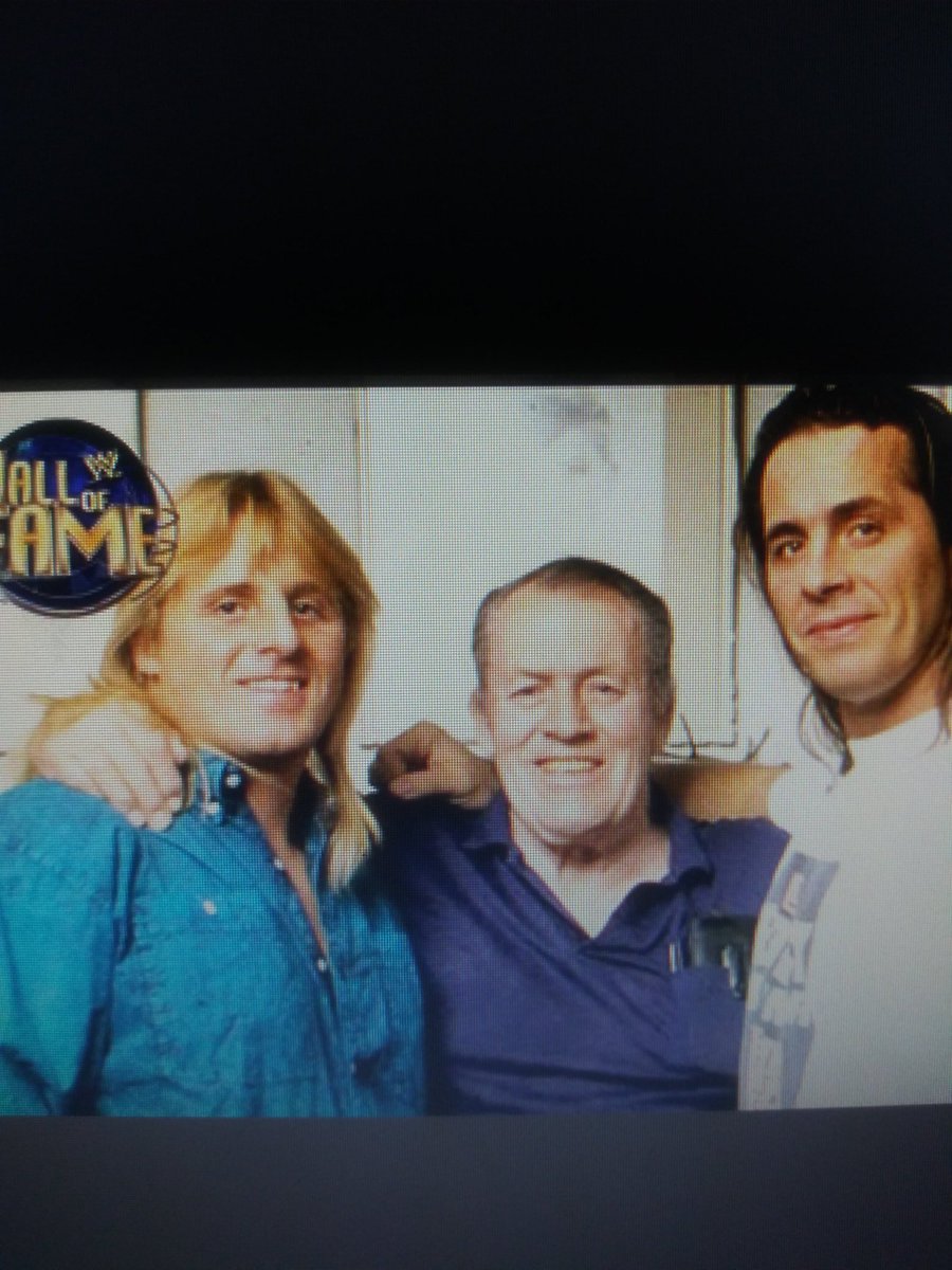 bwon35's tweet photo. Old School Wednesday....Bret Stu And Owen Hart Relaxing And Hanging Out Before Training In The dungeon...Happy Belated Birthday Stu Hart (1915-2003)...RIP Owen Hart (1965-1999)....#ilovethe80s..#ilovethe90s..#wwfgoldenera..#georgiasmith...#ripstuhart..#ripowenhart.. https://t.co/dQN4DHVGDF