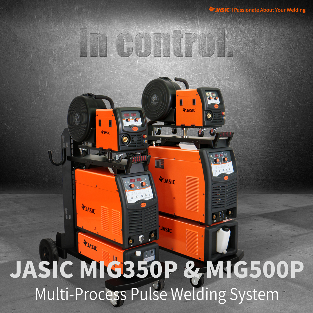 JasicTech's tweet image. For #PulseMIG welding, solid control is everything. The #JASIC MIG350P &amp;amp; MIG500P stand out with their perfect wavefrom control which delivers consistent weld joints. With advance digital control and expert synergic welding, they let you to be #InControl in every job scenario.