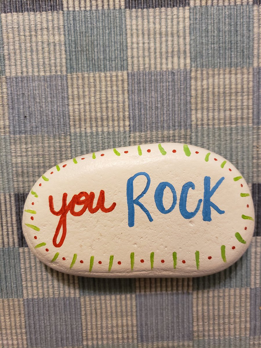 iteach314's tweet photo. Got this for teacher appreciation from the kindest family ever. #thekindnessrocksproject https://t.co/TEx844DuJt