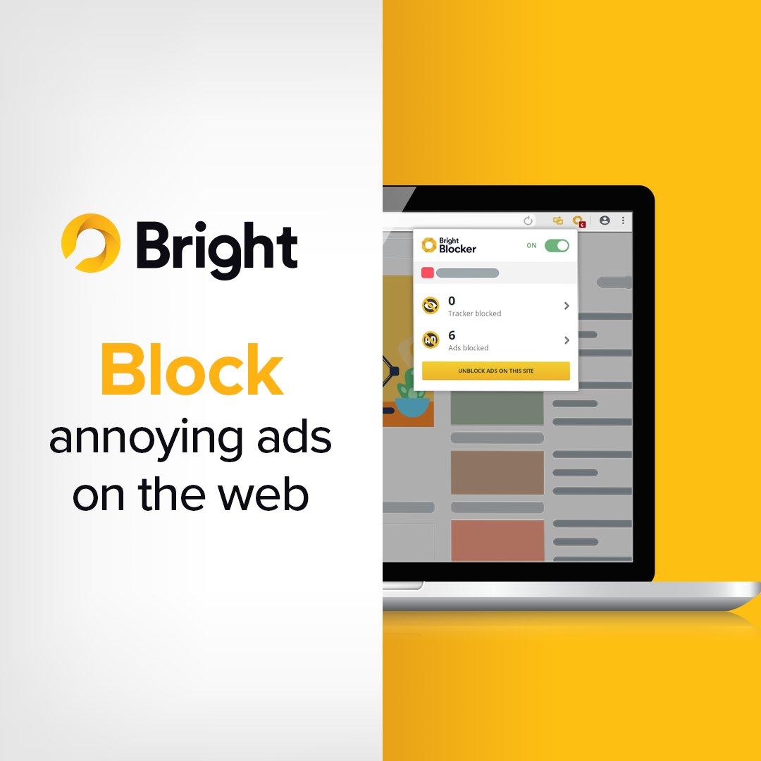 BrightBrowser's tweet photo. Get rid of tracking scripts, banners, annoying pop-up ads, and much more by activating the ad-blocking feature in your browser. 😉

Try Bright Browser's adblocking feature here: https://t.co/8IfMlmGoxg

#bright #browser #brightbrowser #adblocker #internetprivacy #internetsecurity https://t.co/2m3v5TyTRE