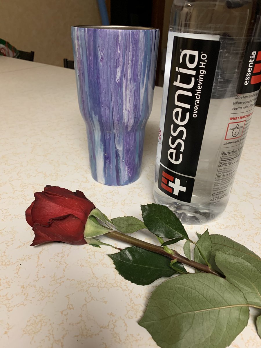 kbryant423's tweet photo. This made my night! Mr. Jackson drove out to Plaquemine to drop off our yearly Mother’s Day rose and some “Essential” water. Thanks for always including me as part of your faculty! @PortAllenPels https://t.co/AfJVOL1CcS