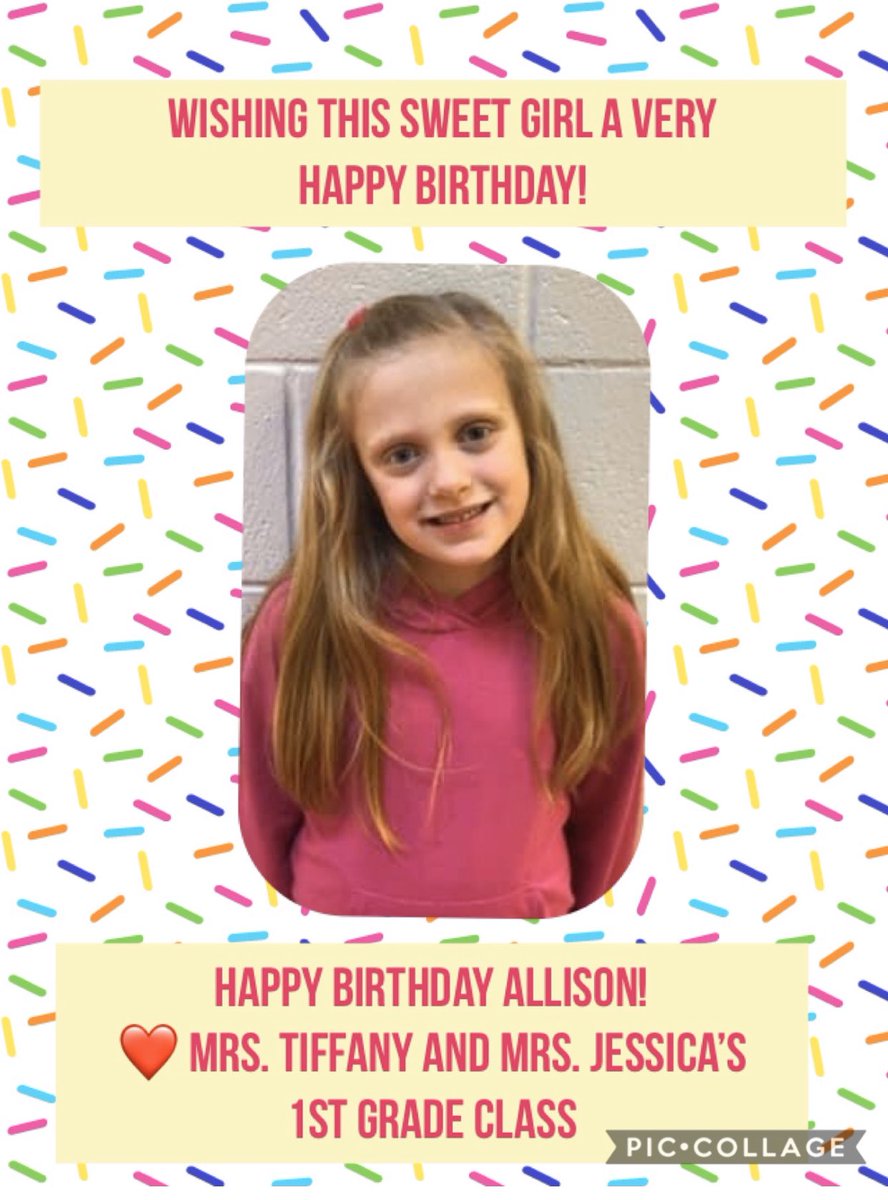 tiffstinytots's tweet photo. Happy birthday to our sweet Allison!! https://t.co/72N9s7mql5