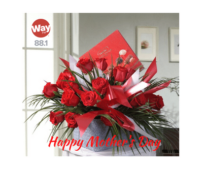 WAYSFL's tweet photo. Call us by this Friday @ 561 24 74 88 1 and tell how incredible your MOM is and be entered into a drawing to WIN a beautiful Mother's Day flower arrangement and chocolates from FLOWERS-TO-GO in West Palm. 
(WayFM Southeast Florida) https://t.co/jt0jwHaOqY