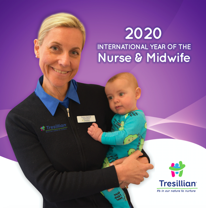 TresillianBaby's tweet photo. 2020 International Year of the Nurse &amp; Midwife. Tresillian is proud to celebrate the contribution nurses make every day to Australian families, and the amazing work of Tresillian Nurses working now with families through COVID-19.  #nurse #midwife #news #nswhealth #nurses #midwife https://t.co/0cui5CVyu3