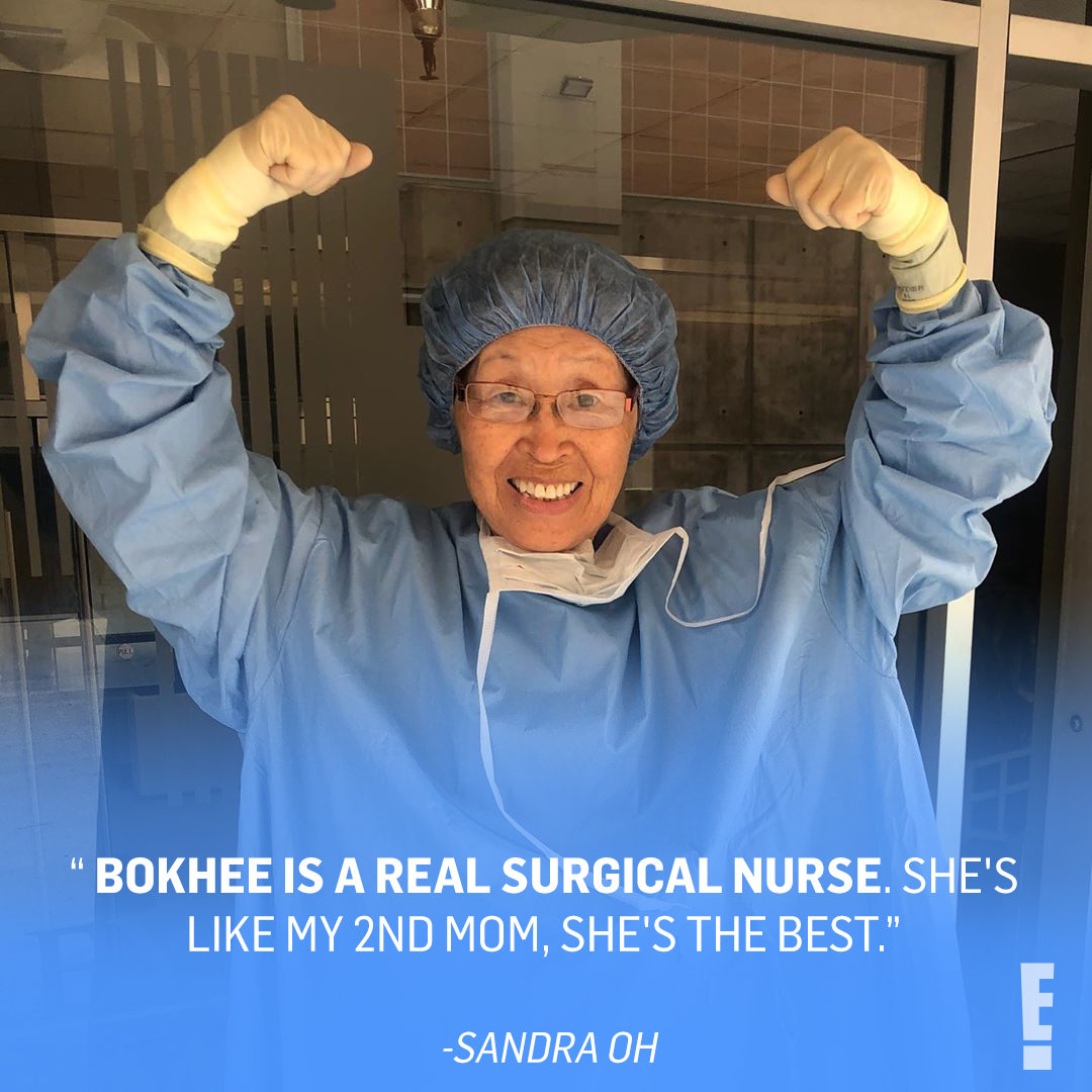 enews's tweet photo. Our favorite #GreysAnatomy nurse: 👇 Our favorite real-life nurse: Too many to count. 💙#NationalNursesDay https://t.co/jl6HXeGdJJ
