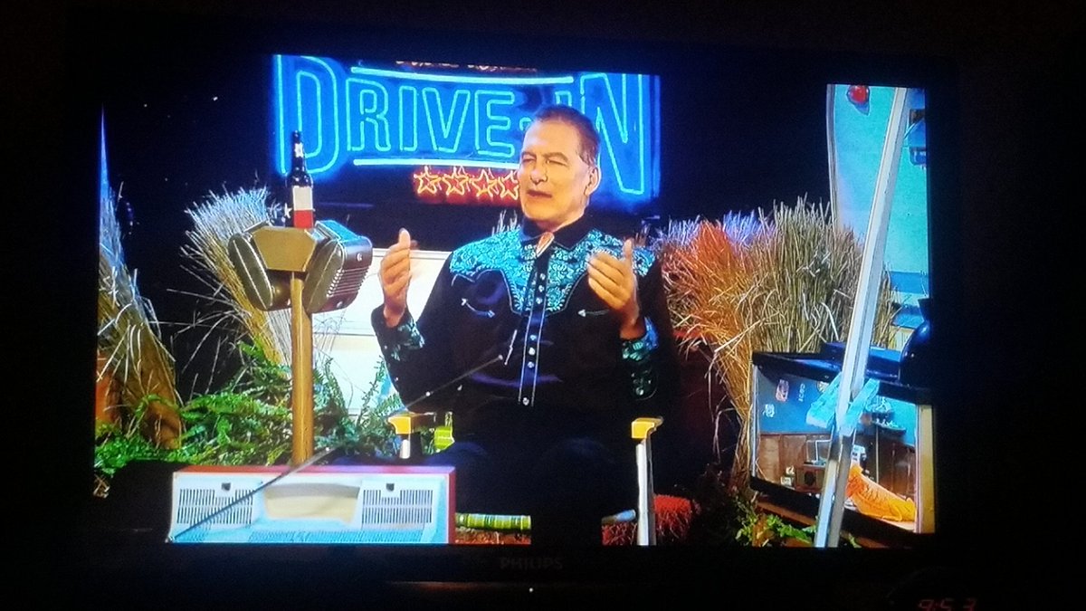 Drake Walsh (@drakewalsh6) on Twitter photo Nothing like kicking back and watching some <a href="/therealjoebob/">Joe Bob Briggs</a> and <a href="/kinky_horror/">Diana “Darcy the Mail Girl” Prince 🤠💌</a> after a long day at work. Nothing like kicking back and watching some <a href="/therealjoebob/">Joe Bob Briggs</a> and <a href="/kinky_horror/">Diana “Darcy the Mail Girl” Prince 🤠💌</a> after a long day at work.