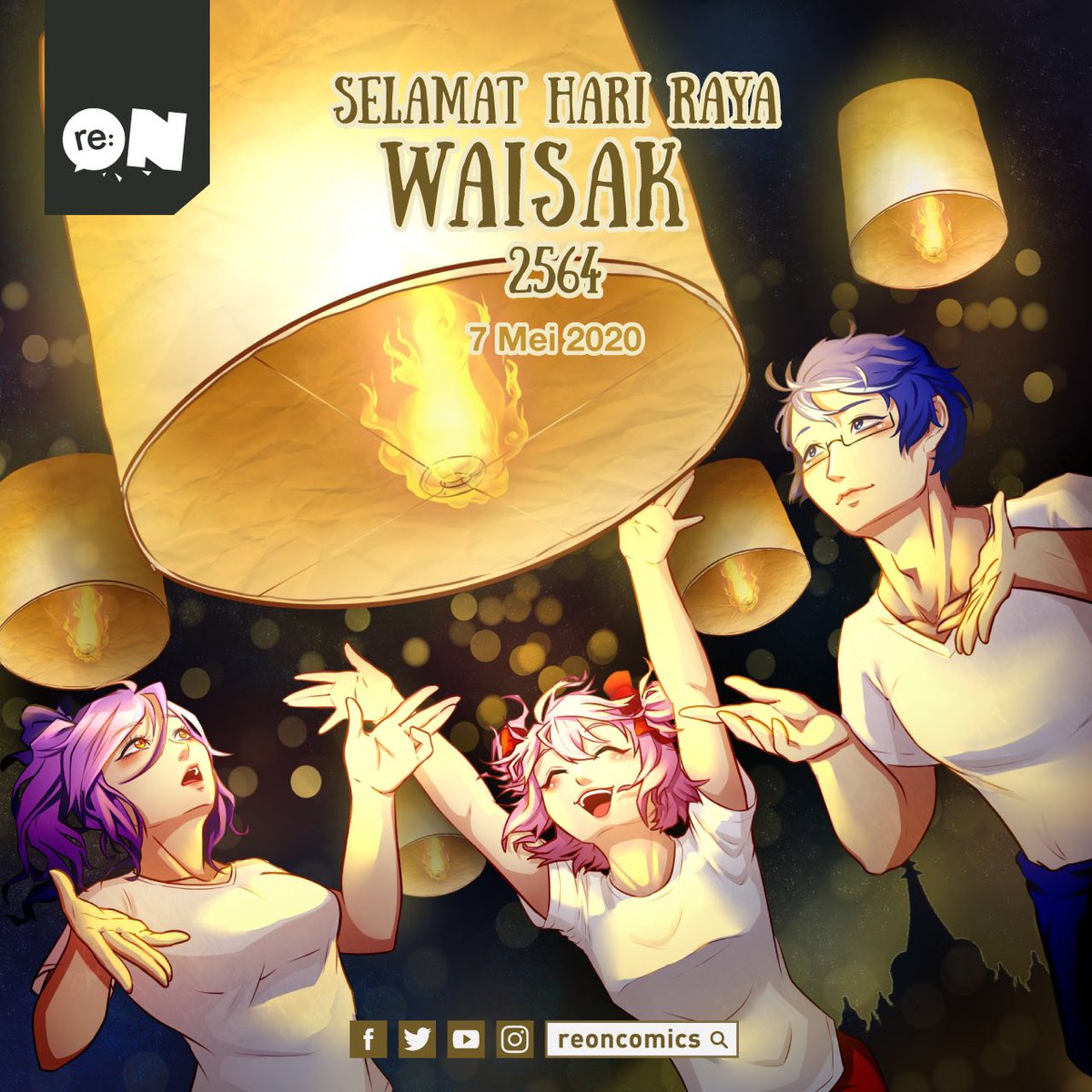 Re On Comics على تويتر Segenap Redaksi Dan Komikus Re On Comics Mengucapkan Selamat Hari Raya Waisak 2564 Be Bagi Reonites Yang Merayakan Semoga Semua Makhluk Berbahagia Waisak Vesakday Https T Co Hyb3y6tsyx