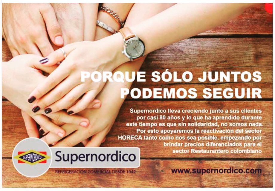 SUPERNORDICO's tweet photo. Supernordico Refrigeración siempre estará presente al Sector HORECA, felicitaciones a todos los nominados a Premios La Barra Edición 15! Ánimo! Ahora más que nunca hay que intentar seguir adelante. @RevistaLaBarra https://t.co/BnYSdU4lkE