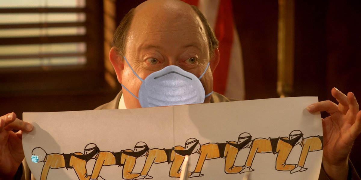 godsliljoke's tweet photo. Human Centipede
#facemaskhollywood #hollywoodfacemask 
See the full size images at: https://t.co/m8OL0lmF24 https://t.co/wLTeAkhbWB