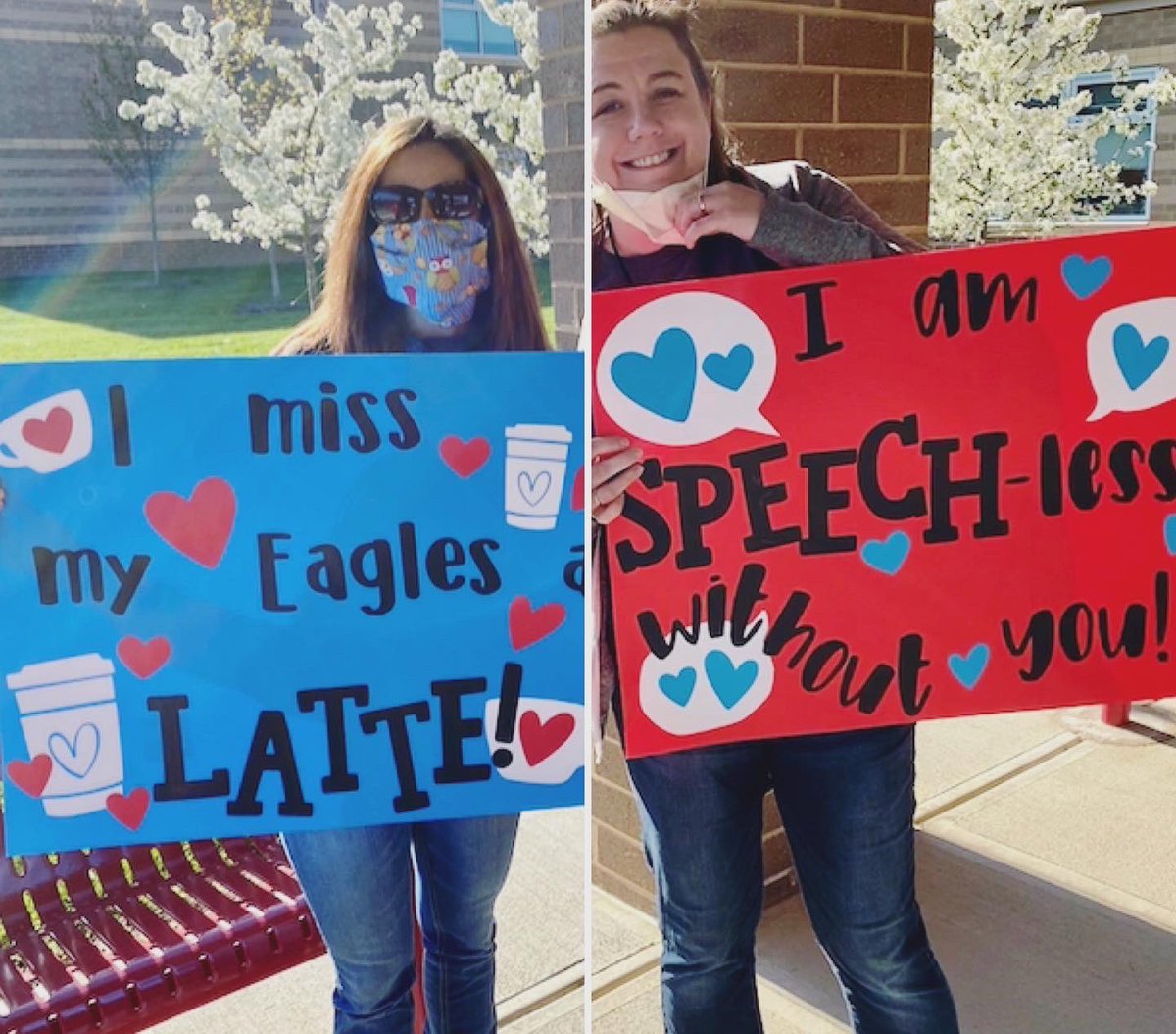 MrsPerkinsSLP's tweet photo. Speechless pretty much sums tonight - it was amazing and humbling to see so many kids and families!! This is the community, love, and energy that I’ve been missing since March 16th... Thank you Eastwood!! 💕💕🦅 #inthistogether #EastwoodProud #schoolSLP https://t.co/Ig6a7kfz87
