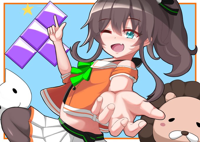 ホロライブ清楚担当夏色まつり!#祭絵 