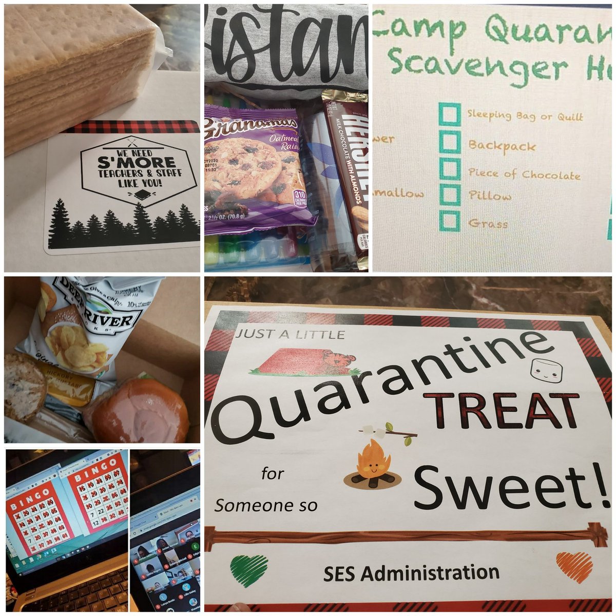 counselor_tee's tweet image. I am truly appreciative of the Quarantine treats and activities for SES Staff Appreciation Week! Shout out to admin and no Twitter Moore. #simplyexceptionalschool @AusmoreT @chari_cowan