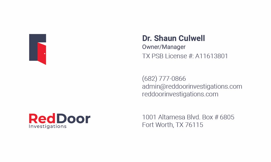 Red Door Investigations tweet media
