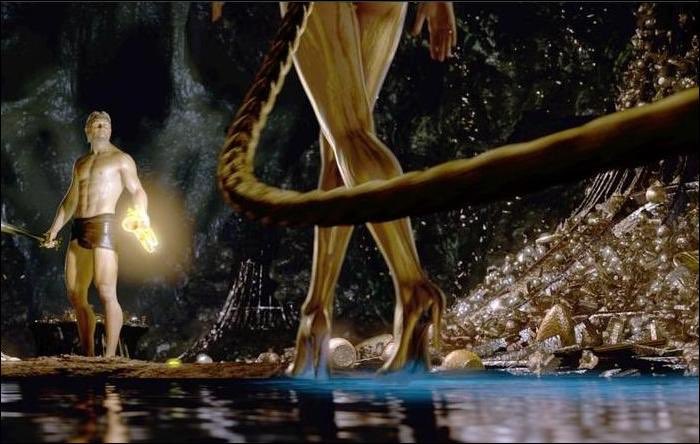 DarkDugg35's tweet photo. Beowulf - 2007 - This movie always intrigued me when i was uounger. Interesting story and style. #Filmtwitter https://t.co/4kZ5jGYBja