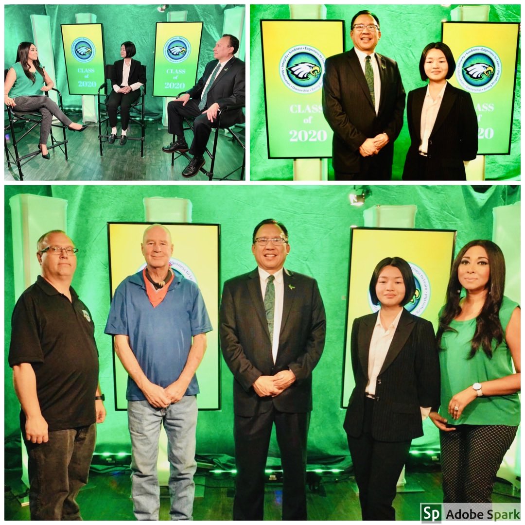 “Soar to Excellence...” Extremely excited to highlight and honor our Eisenhower HS Valedictorian Ha Viet! From humbling beginnings to the top of her class! Thx RUSD/ Rialto Network for the partnership to showcase our scholars!