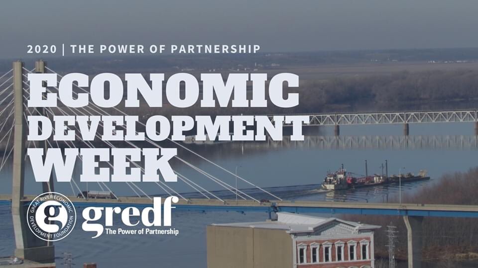 GREDFnews's tweet photo. Happy Economic Development Week! Highlighting community strength &amp; Power of Partnership, thanking our partners. 

@RightonQuincy Adams Co. @quincychamber @TheDistrictQcy 

Grateful for the work we do together for Adams Co. IL

#EconDevWeek #EDW2020 #AdamsCountyTogether #RightOnQ https://t.co/QoyUcU9TcP