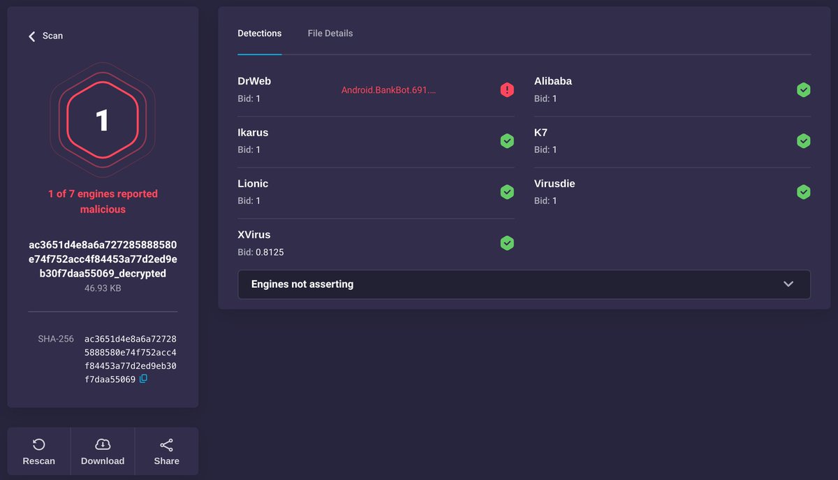 PolySwarm's tweet image. A new version of #EventBot (0.4.0.2) was just found in PolySwarm! hubs.ly/H0qd7vF0.  #EventBot_0.4.0.2  #FirstSeen
🚀🚀🚀
