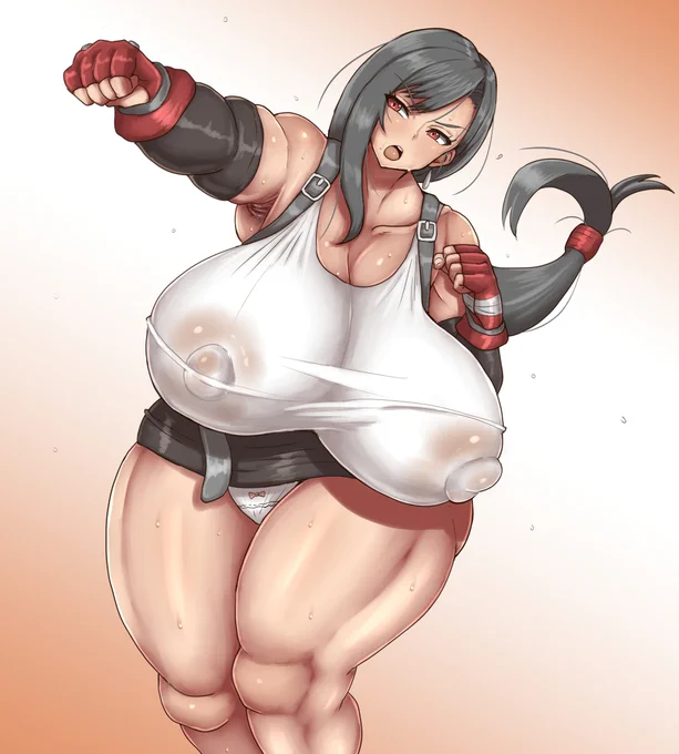 [R-18] ティファ #むちむち #爆乳 #腋毛 #ティファ https://t.co/NisJI0N073 
