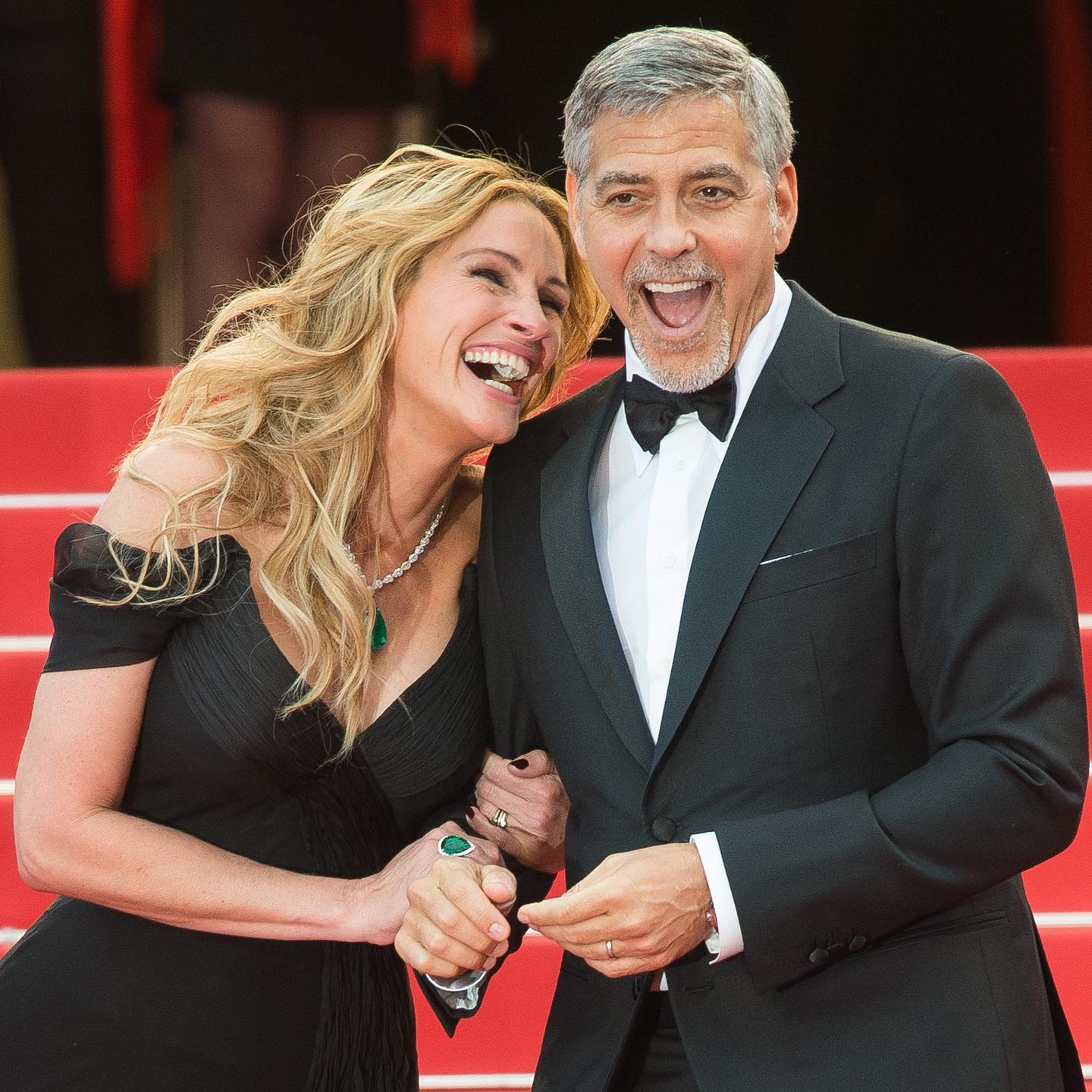 We\d cross 11 oceans to find a friendship like this.  Happy birthday, George Clooney. 