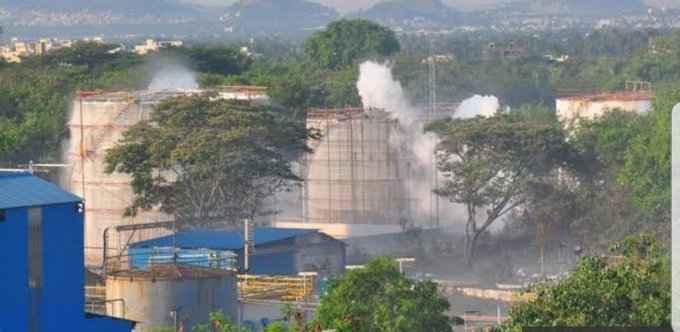 Gas leak-LG factory