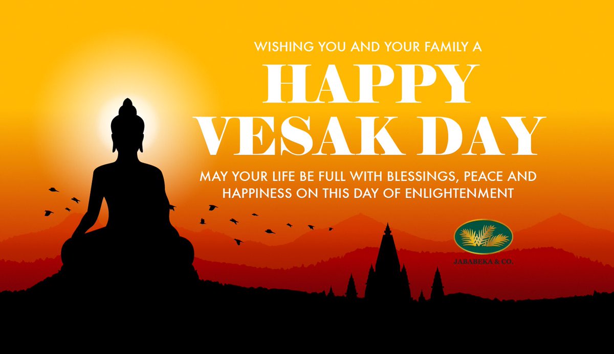 JababekaandCo's tweet photo. Happy Vesak to all Buddhists all over the world ππ»
#vesakday2020
#jababeka
#citydeveloper
#investor
#investments https://t.co/ijzsDWfWs0