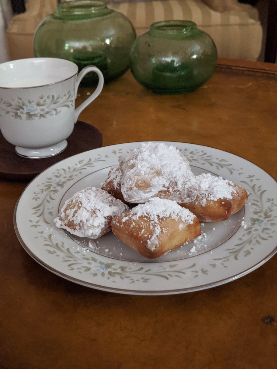 Tuesday- AHS WL week- try a new recipe from around the world. I made homemade beignets! It did not go well. #recipefail #AHSWorldLanguages #WeAreAtlee