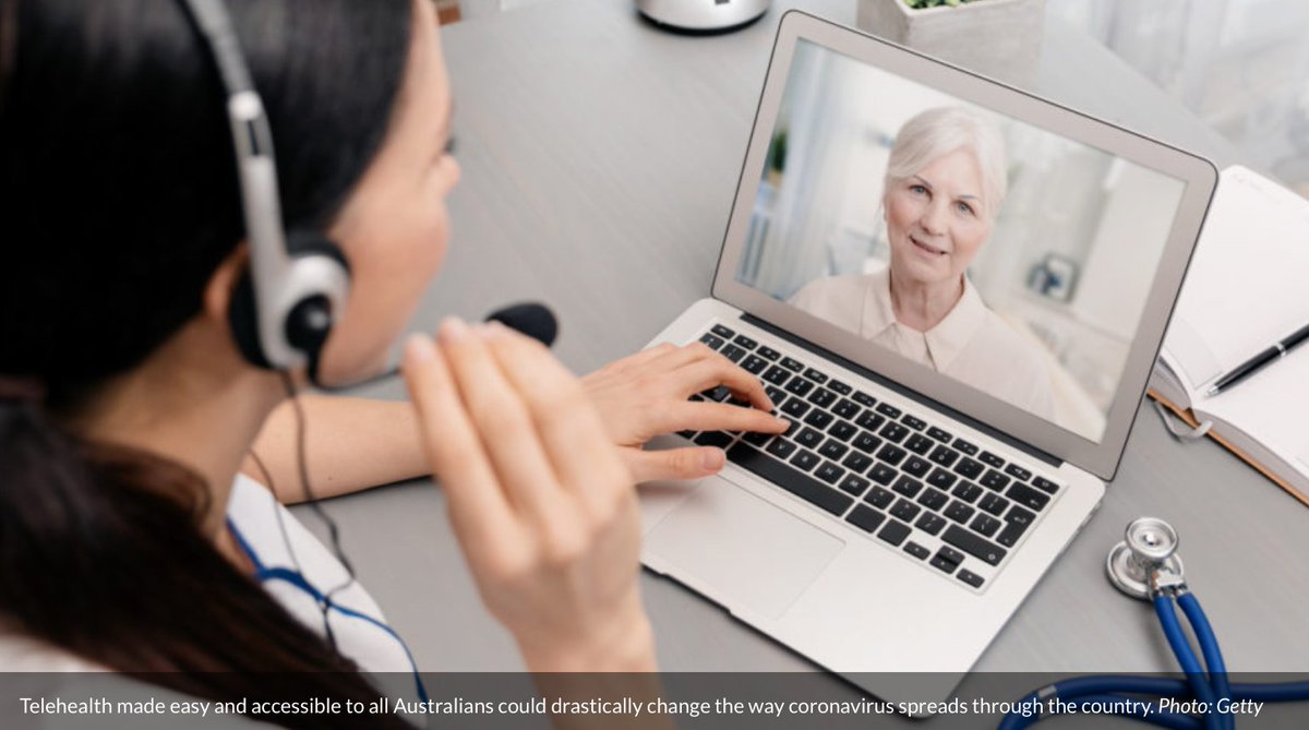 AgencyBayside's tweet photo. Over 7 million Telehealth consults Australia.  My client @collabcare with TeleConsult since 2010, is leading the industry supply of clinician designed software.  #telehealth #medicalnews #collabcare https://t.co/4gvB9tLOBx
