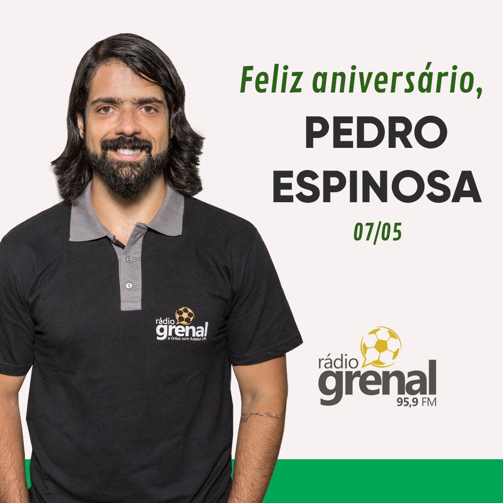 rádio grenal on X: Pedro Espinosa (@ph_espinosa), a voz da Arena