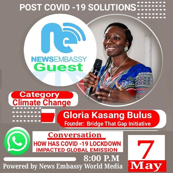 newsembassy's tweet photo. It's about solution! ..You can't afford to miss this session with @GBulus @bridge_thatgap #DiplomaticChatHour https://t.co/JeLcF2DL5V