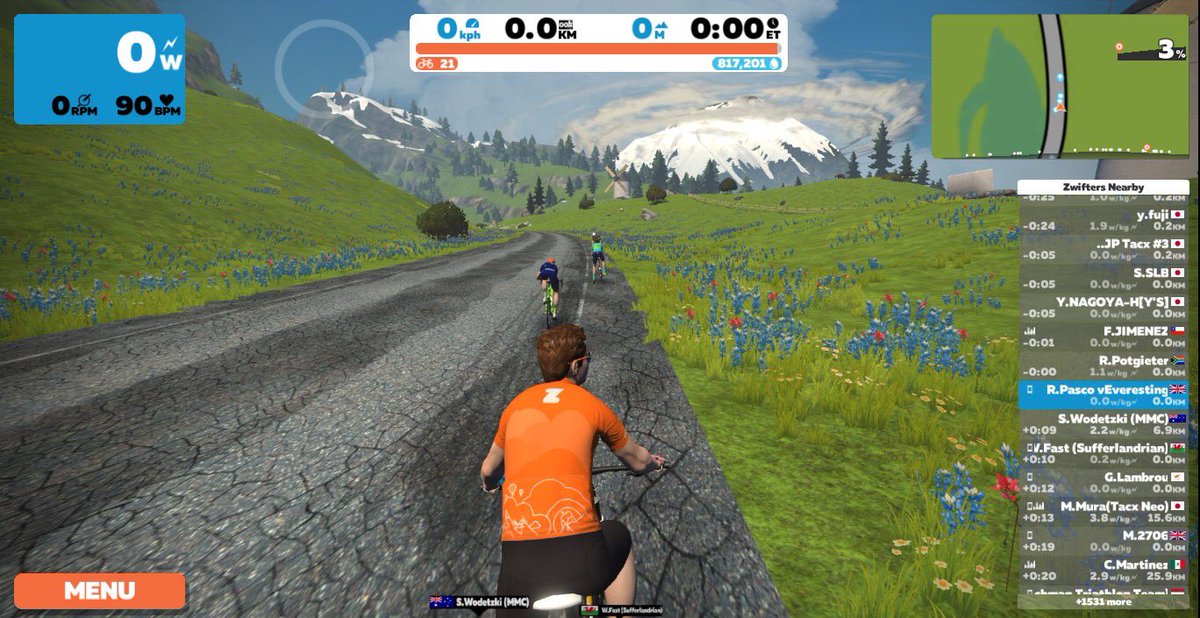 24hourcommute's tweet photo. My virtual journey to the clouds starts here. For all those #nhsworkers facing this virus head on @GoZwift @Hells500 @foreverfriendsA @techmodal #covid19  #ThankYouNHS #vEveresting https://t.co/daw0n4kDxx