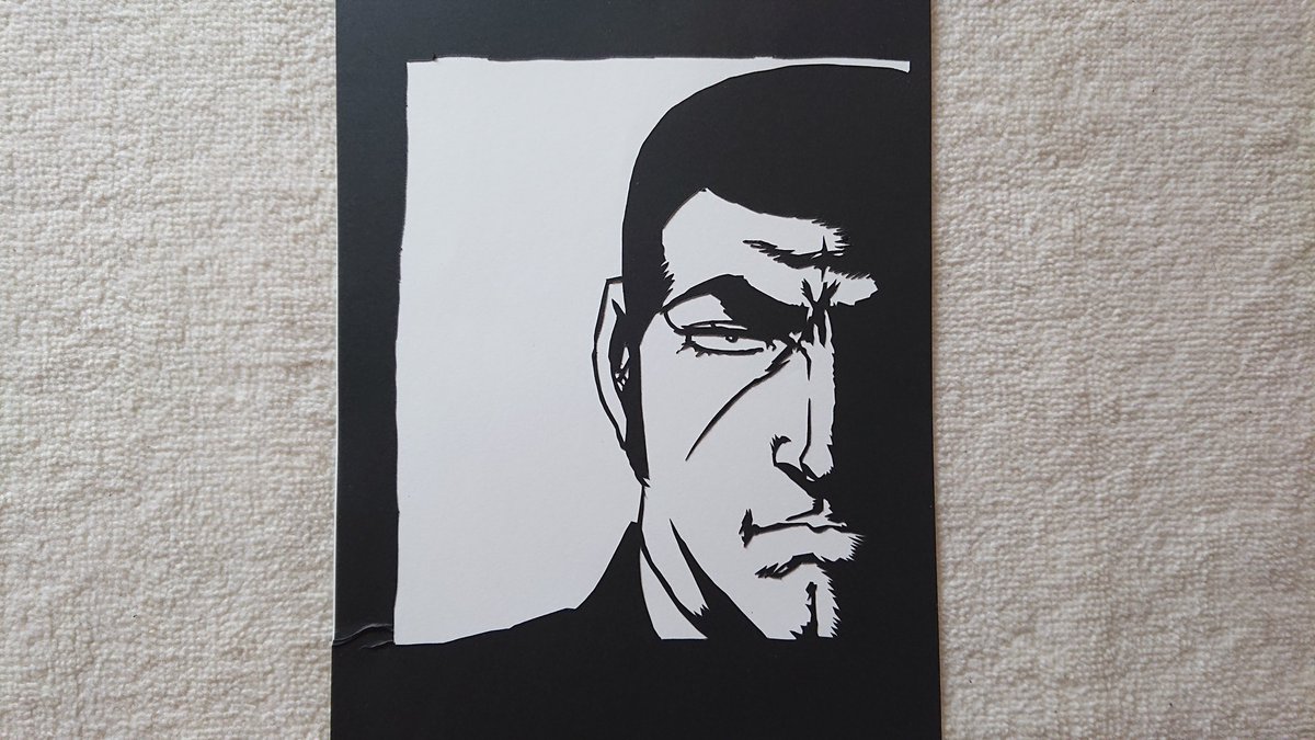 小林オイル 満を持しての切り絵 俺に敵対する者 裏切る者は 俺の手でカタをつける それが俺のルールだ ゴルゴ13 よりデューク東郷 職業は 殺し屋 だと思われがちだが 狙撃屋 である ここはファンとして強調しておきたい ゴルゴのターゲットは人だけに 小林オイル 満を持しての切り絵 俺に敵対する者 裏切る者は 俺の手でカタをつける それが俺のルールだ ゴルゴ13 よりデューク東郷 職業は 殺し屋 だと思われがちだが 狙撃屋 である ここはファンとして強調しておきたい ゴルゴのターゲットは人だけに