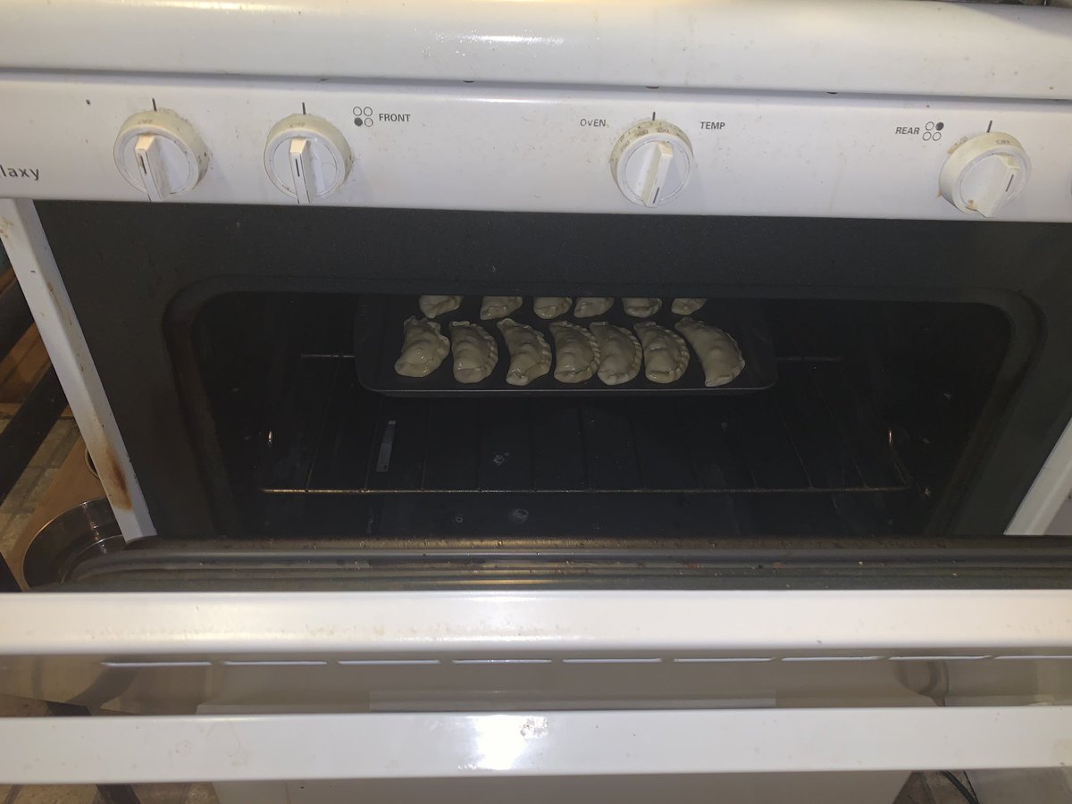 Throw them in the oven at 325 F. Check on them in 25 minutes.