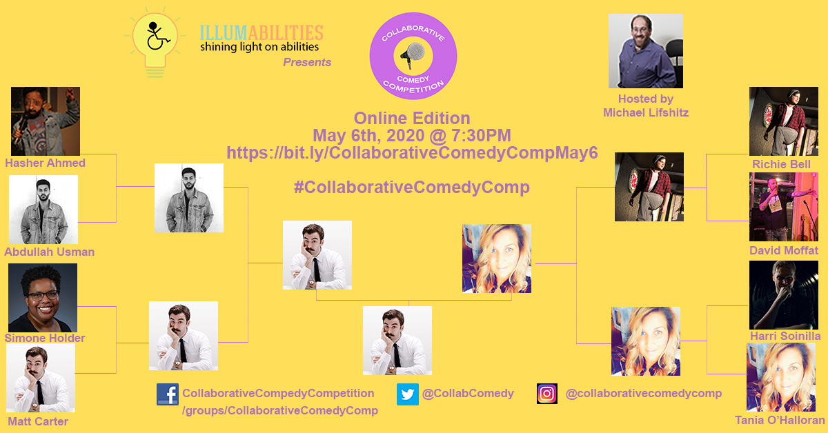 CollabComedy's tweet photo. Congratulations @Cartergan on winning tonight's #CollaborativeComedyComp. Thank you to those who joined us for the show & all the comics. Join us May 20th for our next show as Matt defends his title against 7 other comics. https://t.co/Tw6GBgvBO7