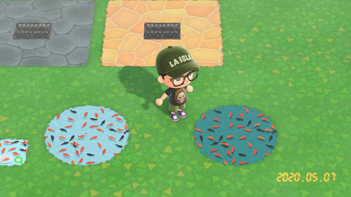 六 あつ森 金魚すくいと金魚の池 T Co Ivsbd4ya5s ブログにまとめました あつ森 マイデザイン