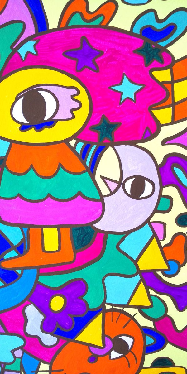 rinran7's tweet photo. 風に吹かれるアマビエを狙うねこ 改(A4 アクリル画)
#アートで世界を元気に
#quarantineartclub
#アートのある暮らし
#おうち時間
#おうちでアート鑑賞
#stayhome
#artforhome
#アート #アート好き #カラフル #お絵描き #colorispower
#絵 #art #アマビエ #thisisgallery
https://t.co/vyjcOvHa8O https://t.co/HTDwXIjBv4