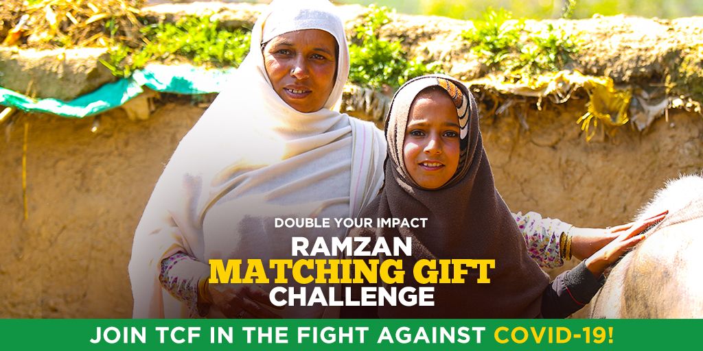 TCFPak's tweet photo. A generous donor has stepped up to match all your donations from now until 11:59 p.m. on Saturday, 9th May 2020! Any amount you #donate to TCF will be #doubled, enabling us to provide #relief to twice as many affected families and better #support to #healthcare workers. https://t.co/8aQwgxQk2B
