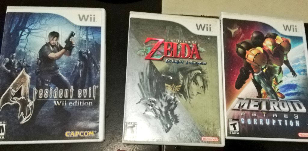 GuillermoVVidal's tweet photo. Seguimos en las #videogames #retronights ahora le tocó al #Nintendo #Wii #Zelda #Mario #Galaxy #residentevil4 #Metroid #Kirby #gamer #RetroGaming #retrogames #loveislove https://t.co/V6o0FWdo7T